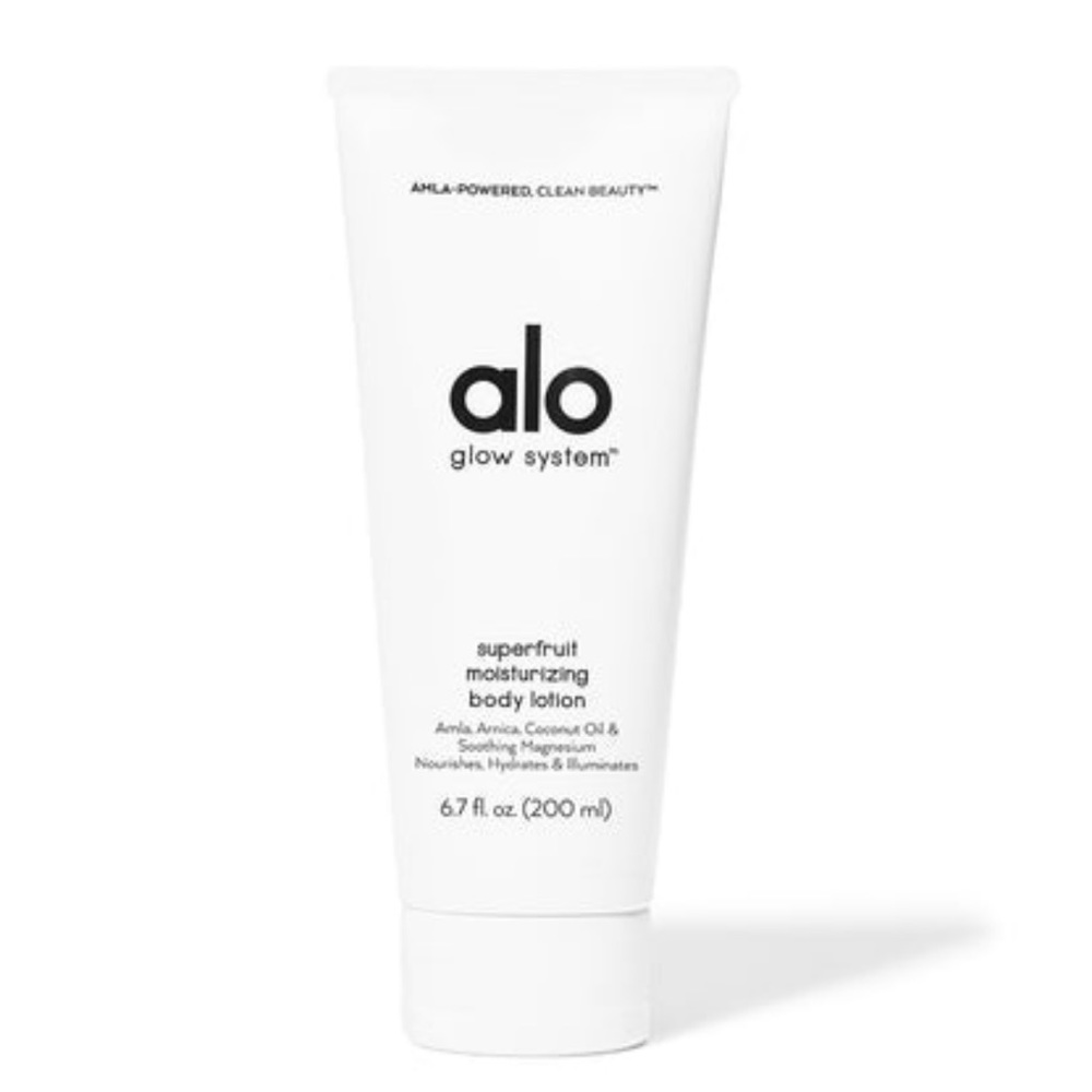 alo glow system superfruit moisturizing body lotion